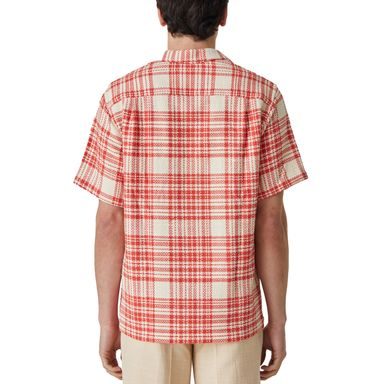 Tartanová košeľa Barbour Harris - Amble Sand Tartan (button-down)