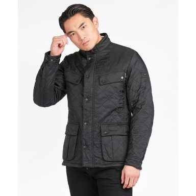 Barbour Chelsea Sportsquilt Jacket — Black