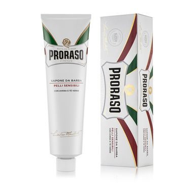 Krém na holenie Proraso White pre citlivú pokožku - zelený čaj (150 ml)