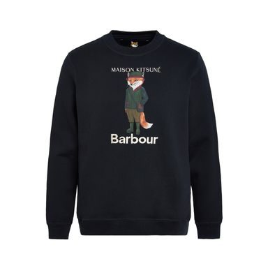 Barbour International Charlton Crew Neck Sweatshirt — Sage