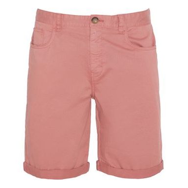 Barbour Overdyed Twill Shorts — Washed Blue