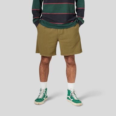 Jednofarebné kraťasy Barbour Neuston Twill Shorts - Ivy Green