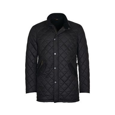 Predĺžená prešívaná bunda Barbour Long Powell - Black