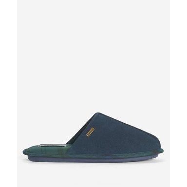 Barbour Foley Slippers — Navy