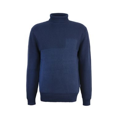 Barbour Steetley Roll-Neck Jumper — Classic Navy