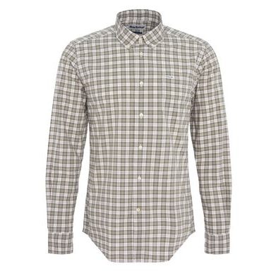 Barbour Hanstead Country Active Shirt — Mid Olive