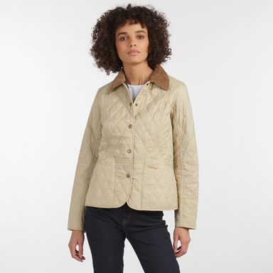 Barbour Summer Liddesdale Quilted Jacket — Pearl