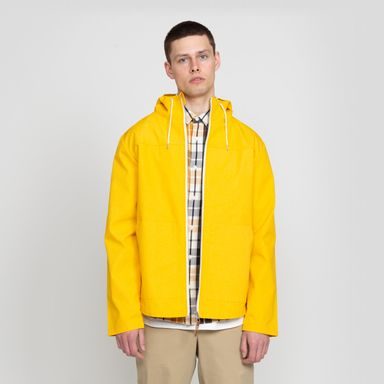 Barbour Waxed Cotton Plain Hood — Rustic