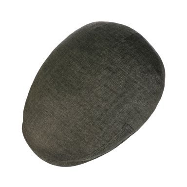 Stetson Silk Houndstooth Driver Cap — Dark Grey