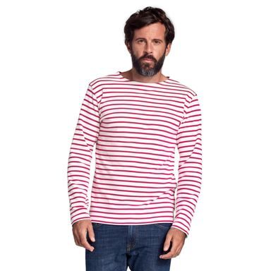 Barbour Whalton Striped T-Shirt — Clasic Navy