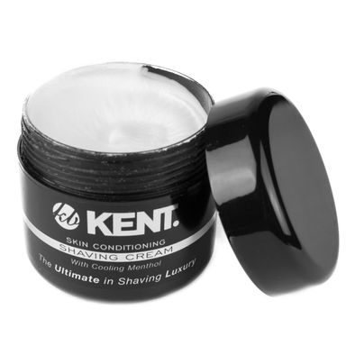 Extra veľká štetka na holenie Kent BLK12S so syntetickými štetinami - čierna