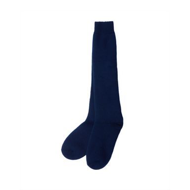 Barbour Wellington Knee Socks — Navy