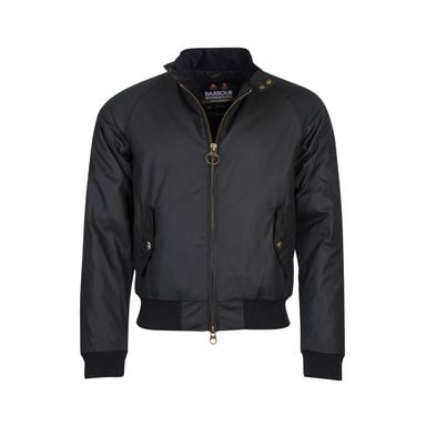 Voskovaná bunda Barbour International Steve McQueen™ Merchant Wax Jacket - Black