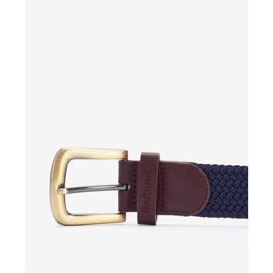 Barbour Kildare Webbing Belt — Marine Blue