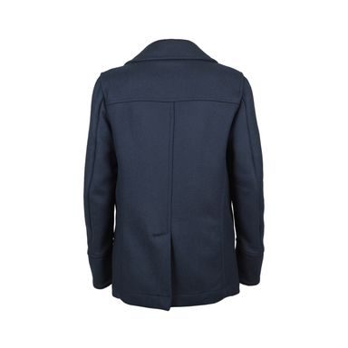 Vlnený peacoat Royal Row - navy