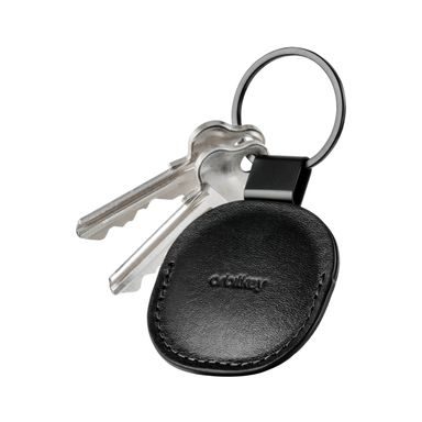 Kožený držiak na Airtag Orbitkey s krúžkom na kľúče