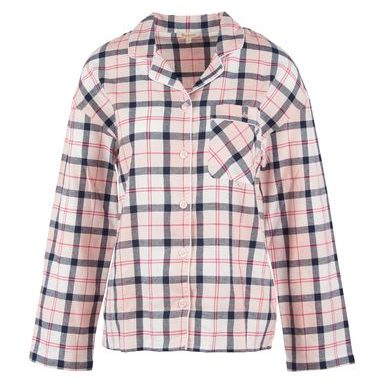 Barbour Ellery Pyjama Set — Pink/Navy Tartan