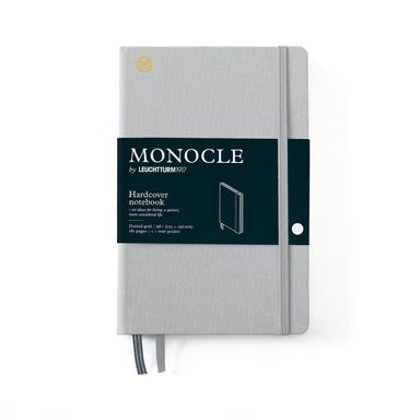 Malý zápisník MONOCLE by LEUCHTTURM1917 Paperback Hardcover Notebook - B6+, pevná väzba, bodkovaný, 181 strán