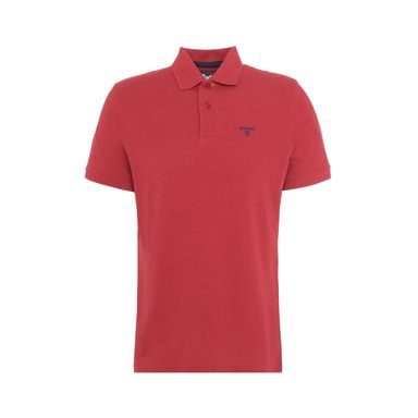 Barbour Lightweight Sports Polo Shirt — Biking Red