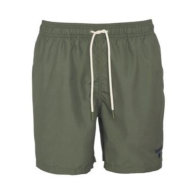 Barbour Logo Swim Shorts — Olive