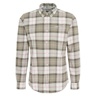 Barbour Kanehill Tailored Shirt — Agave Green