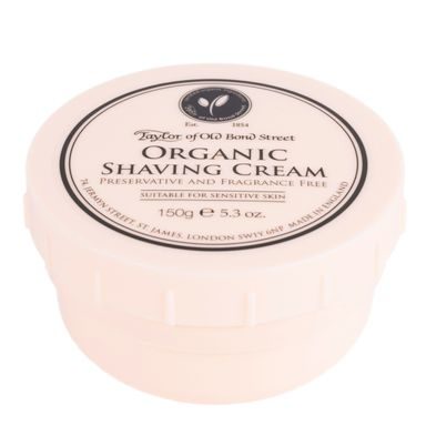 Krém na holenie Taylor of Old Bond Street - Organic (150 g)