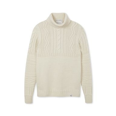 Peregrine Felix Quarter Zip Jumper — Amber