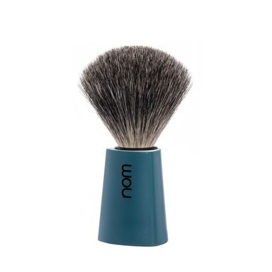 Veľká štetka na holenie Mühle Classic z jazvečích štetín (silvertip badger, čierna živica)