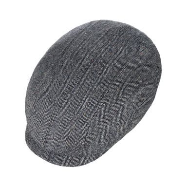 Stetson 6-Panel Linen Cap — Dark Grey