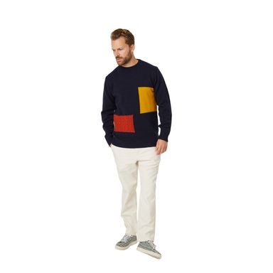 Peregrine Felix Quarter Zip Jumper — Amber