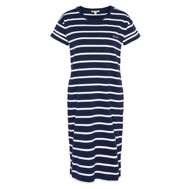 Barbour Annalise Striped Shirt Dress