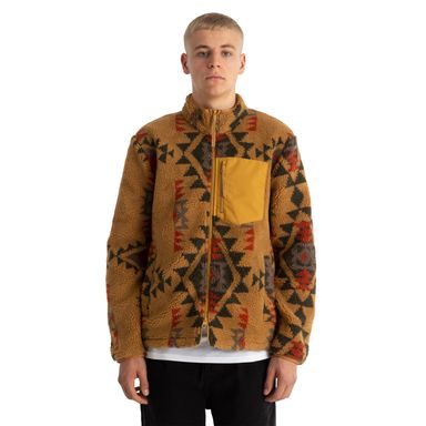 Revolution Printed Fleece — Brown