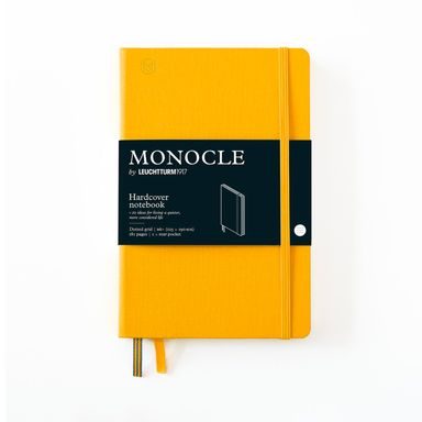 Malý zápisník MONOCLE by LEUCHTTURM1917 Paperback Hardcover Notebook - B6+, pevná väzba, bodkovaný, 181 strán