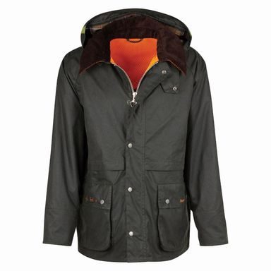 Voskovaná bunda Barbour x Brompton Bromdale Wax Jacket - Sage