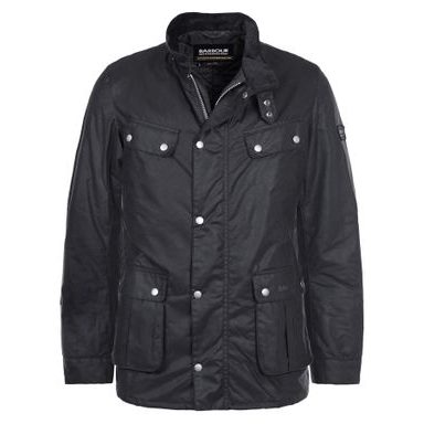 Barbour Ashby Wax Jacket — Grey
