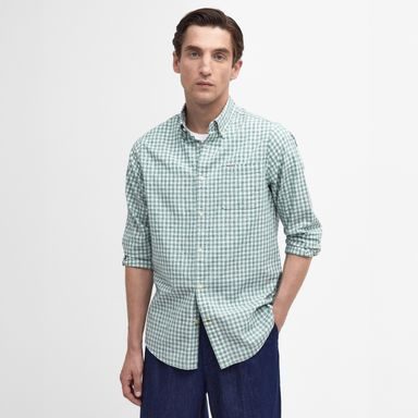 Barbour Kanehill Tailored Shirt — Agave Green