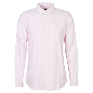 Barbour Striped Oxtown Tailored Shirt — Classic Pink