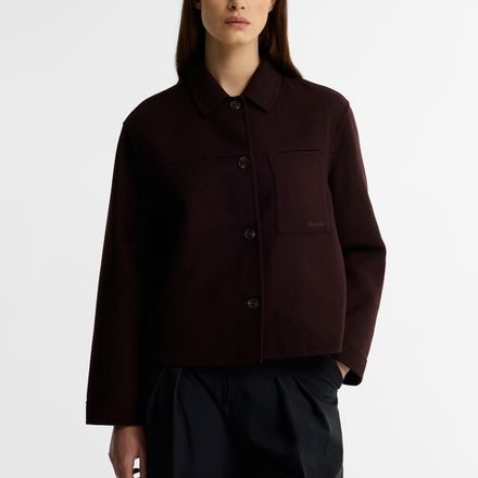 Barbour Antonella Wool-Blend Overshirt
