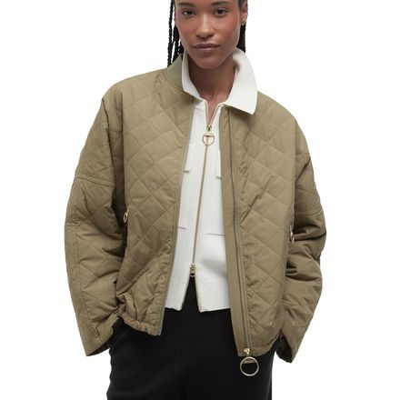 Barbour Emlyn Quilted Bomber Jacket