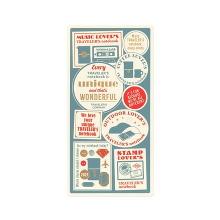 Traveler's — Plastic Sheet 2027