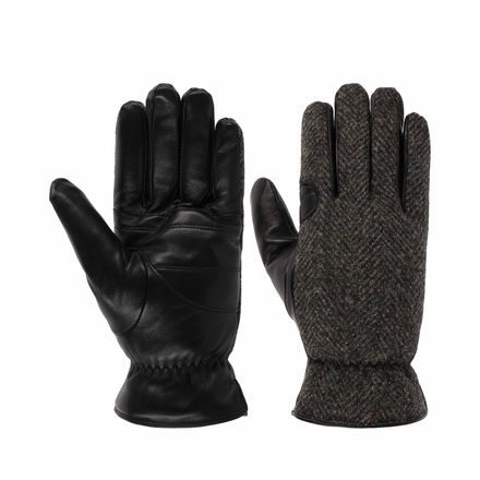 Stetson — Sheepskin & Harris Tweed Gloves