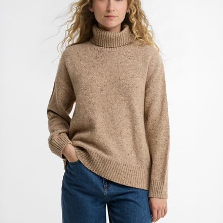 Barbour Stanford Fleck Rollneck Wool Jumper — Warm Trench