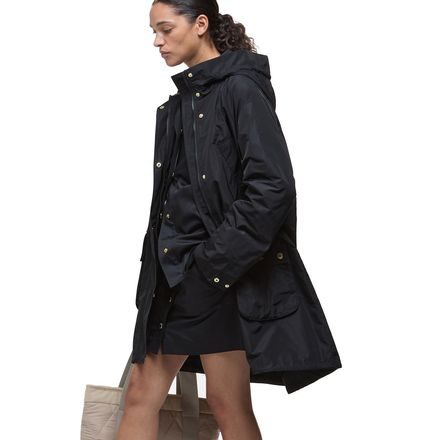 Barbour Una Showerproof Jacket — Black