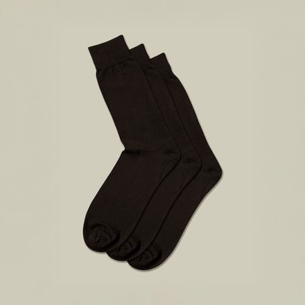 Charles Tyrwhitt Cotton Rich 3-pack Socks — Black