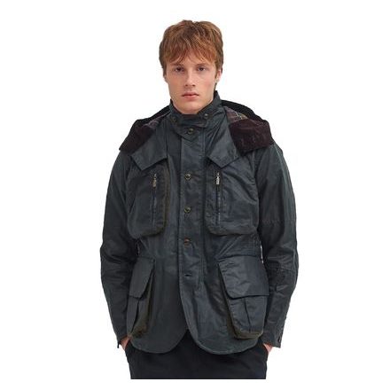 Barbour x TO KI TO Outland Waxed Jacket
