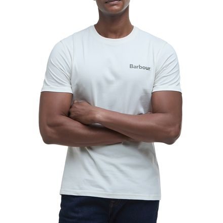 Barbour Camber Graphic T-Shirt — Antique White