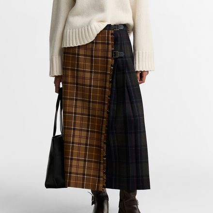 Barbour Hazelwood Midi Skirt