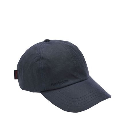 Barbour Waxed Sports Cap — Classic Navy