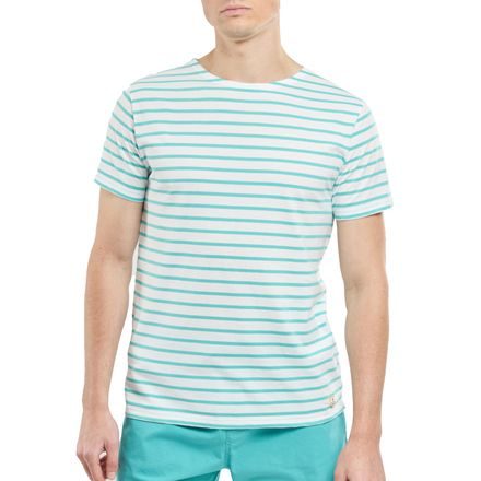 Armor Lux Short-Sleeved Breton T-Shirt — Laguna