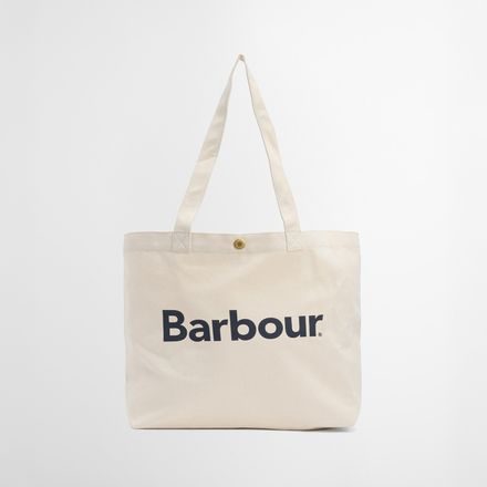 Barbour Logo Tote Bag